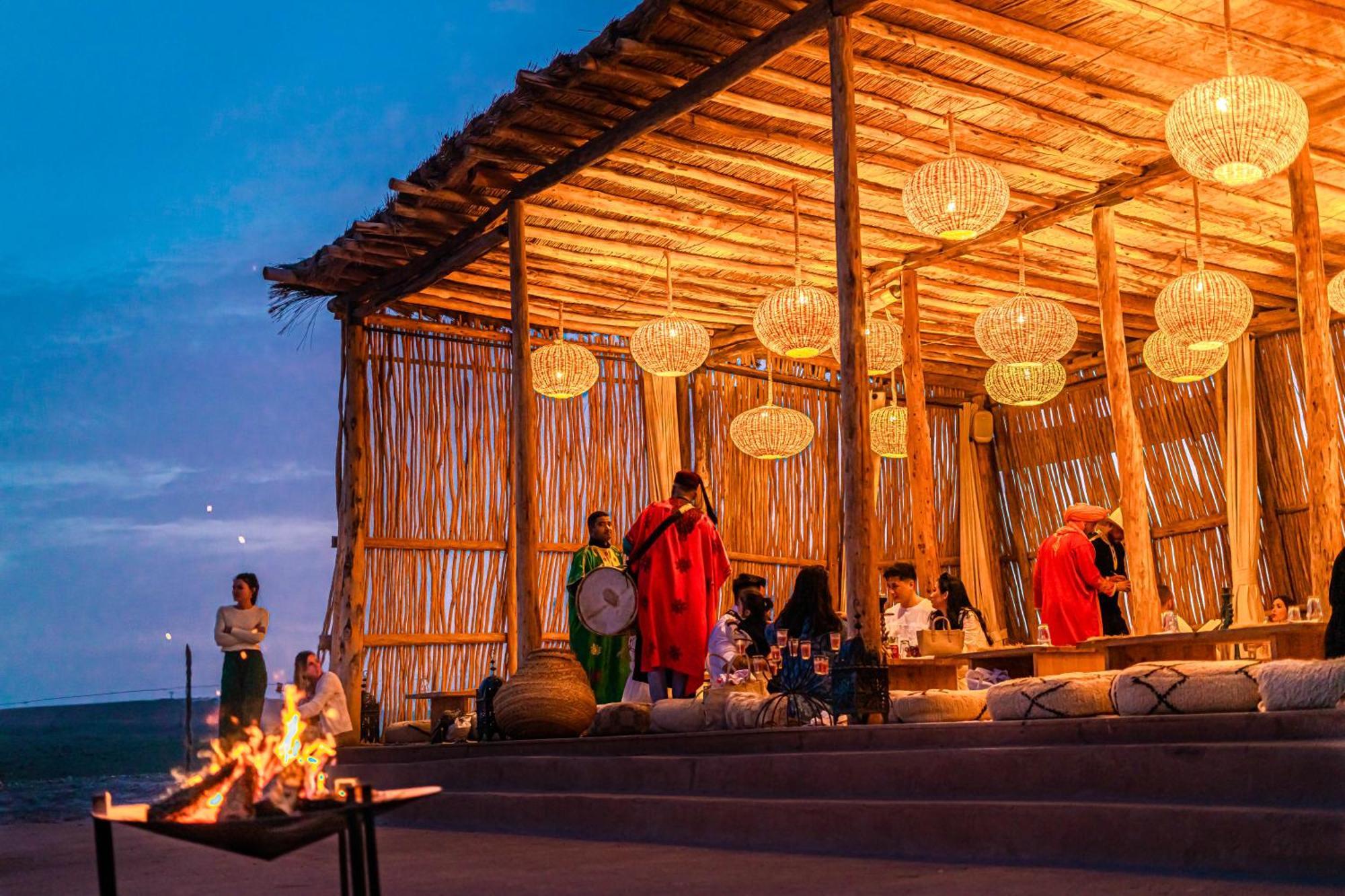 Alkamar Camp Agafay Otel El Karia Dış mekan fotoğraf