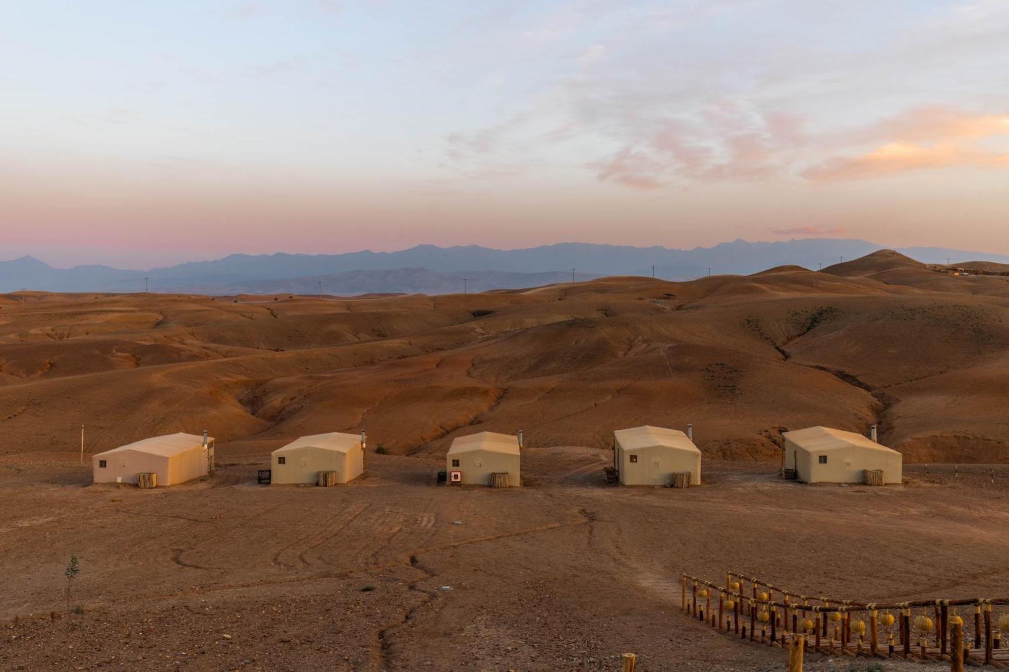 Alkamar Camp Agafay Otel El Karia Dış mekan fotoğraf