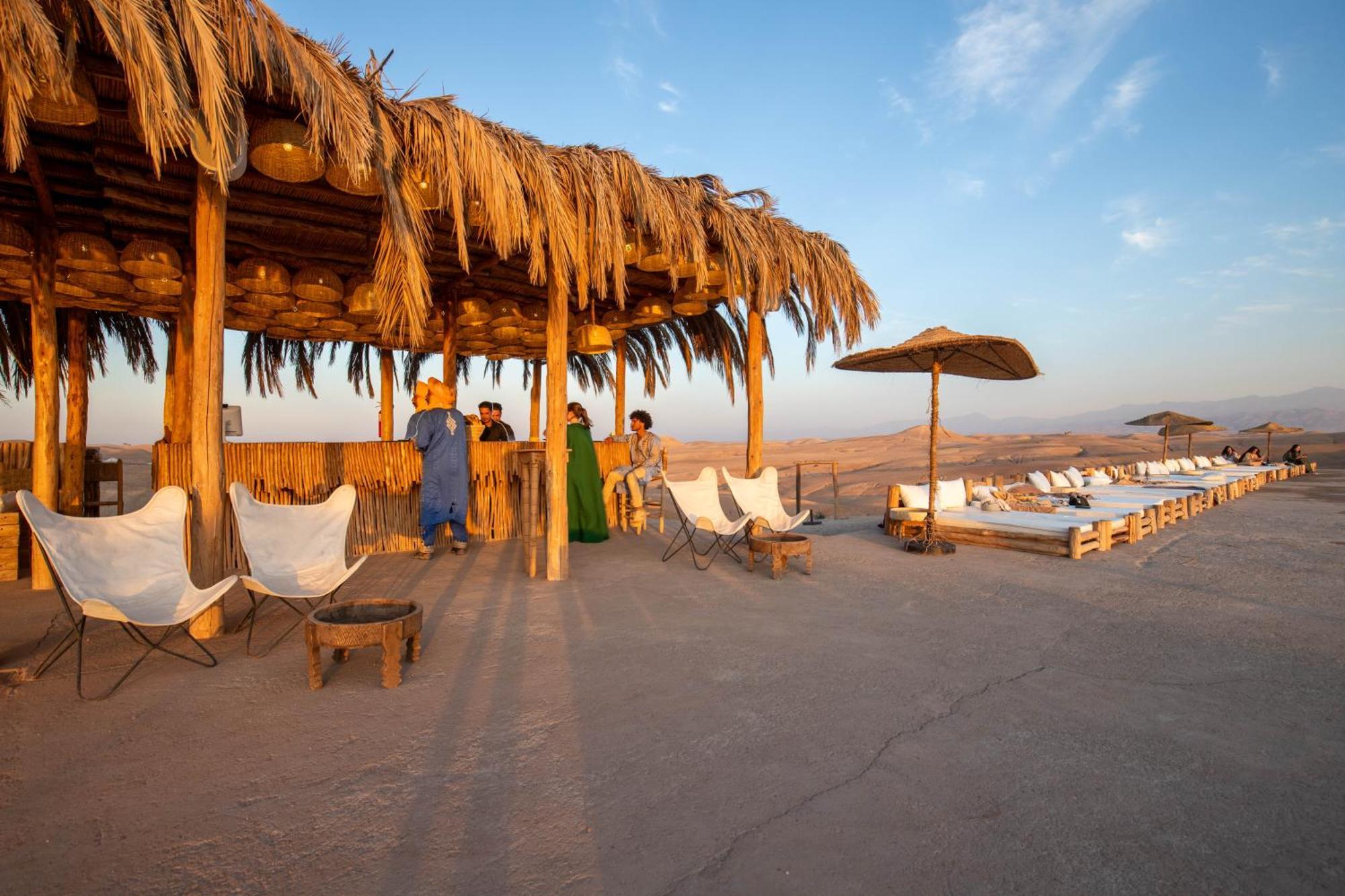 Alkamar Camp Agafay Otel El Karia Dış mekan fotoğraf