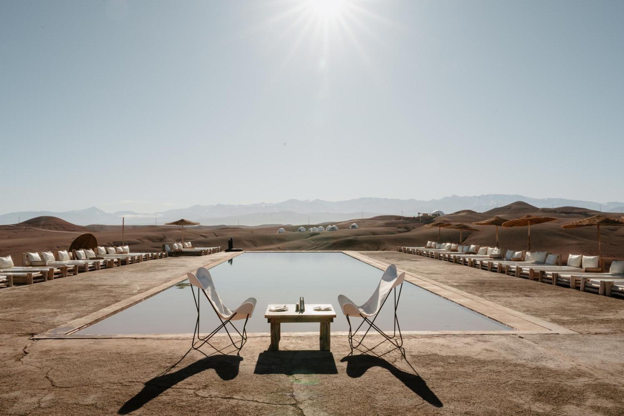 Alkamar Camp Agafay Otel El Karia Dış mekan fotoğraf
