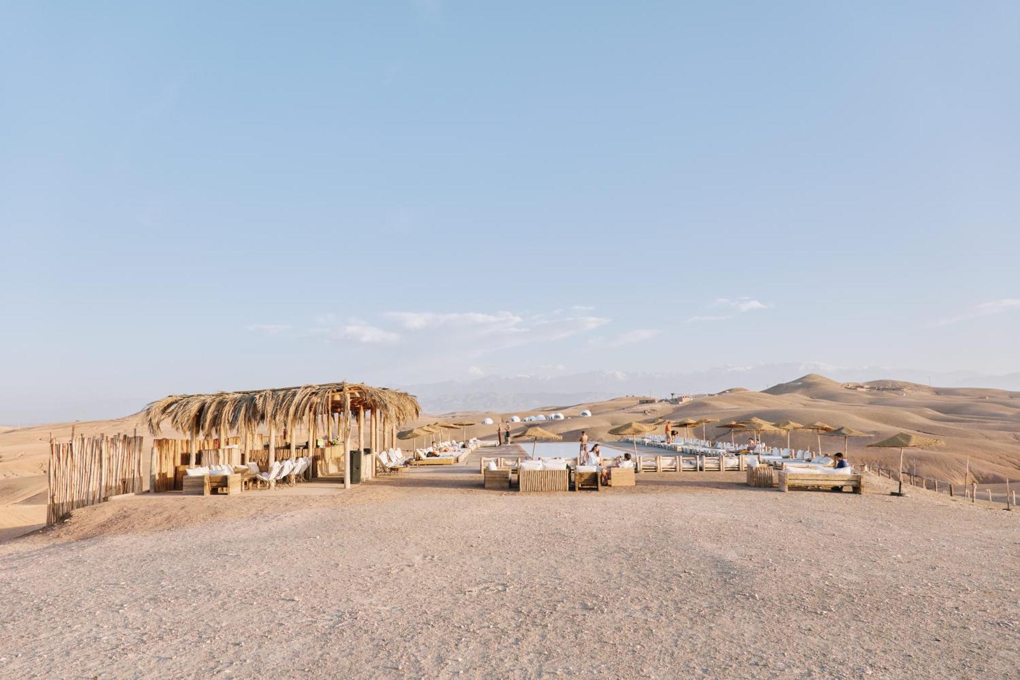 Alkamar Camp Agafay Otel El Karia Dış mekan fotoğraf